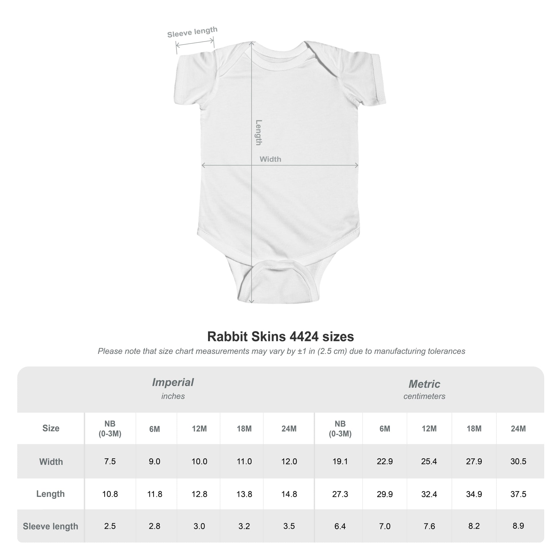Made in the USA Onesie